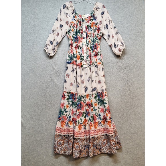 Fig and Flower Floral Maxi Dress - Multicolor - Picture 1 of 7